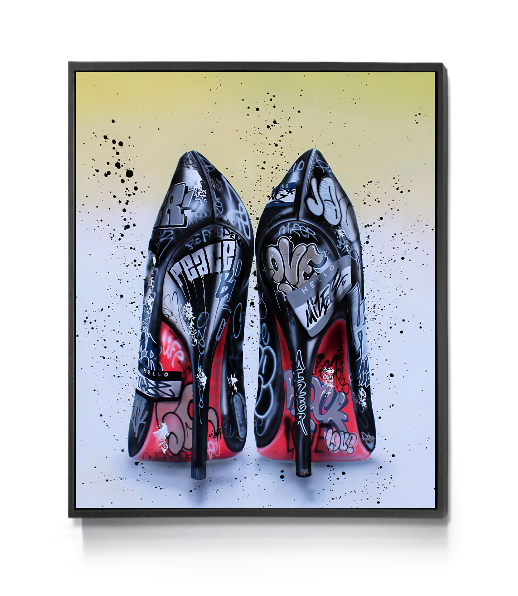 Graffiti High Heels Mancuso Art