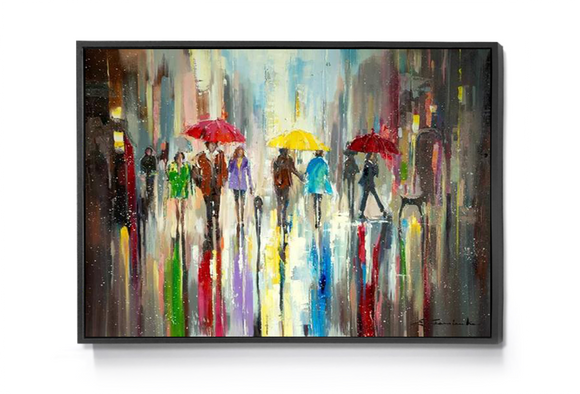 Abstract Umbrellas